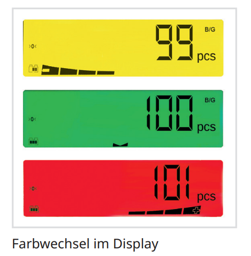 Zweibereichs-Kontrollwaage im Edelstahlgehäuse ADE KWN-IP67 | Inklusive Eichkosten | Höchstlast: 3 kg / 6 kg
