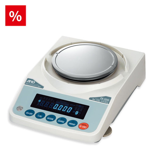 Präzisionswaage A&D FX-300i | Höchstlast 320 g | Ziffernschritt 0,001 g