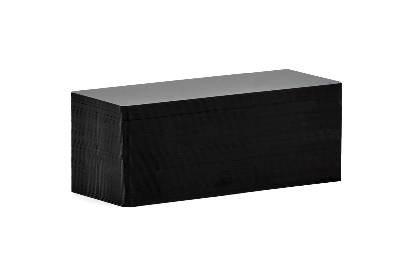 PVC Karten Schwarz lang 120 x 50 mm für Edikio Flex | 500 Stück