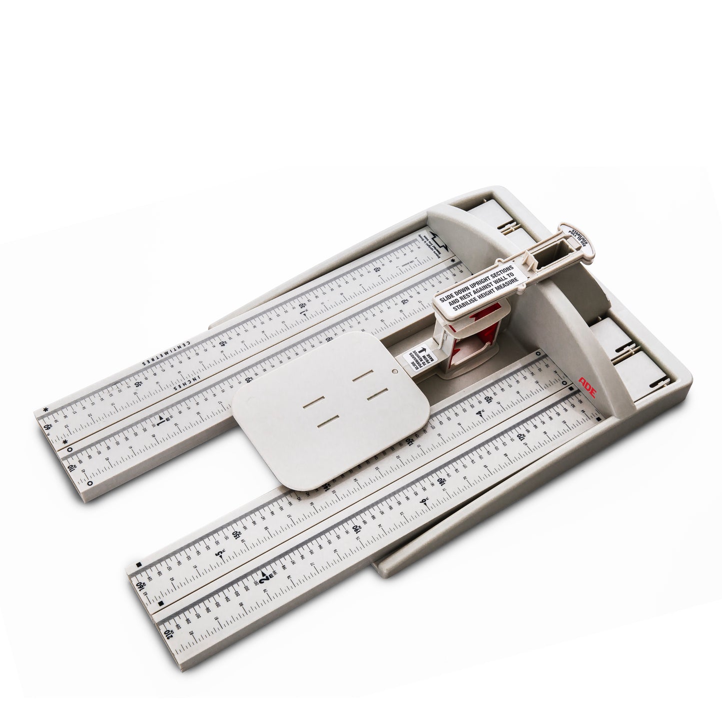 Mechanisches Stadiometer – zusammenklappbar transportabel mit einfacher Montage und Demontage - ADE MZ10042