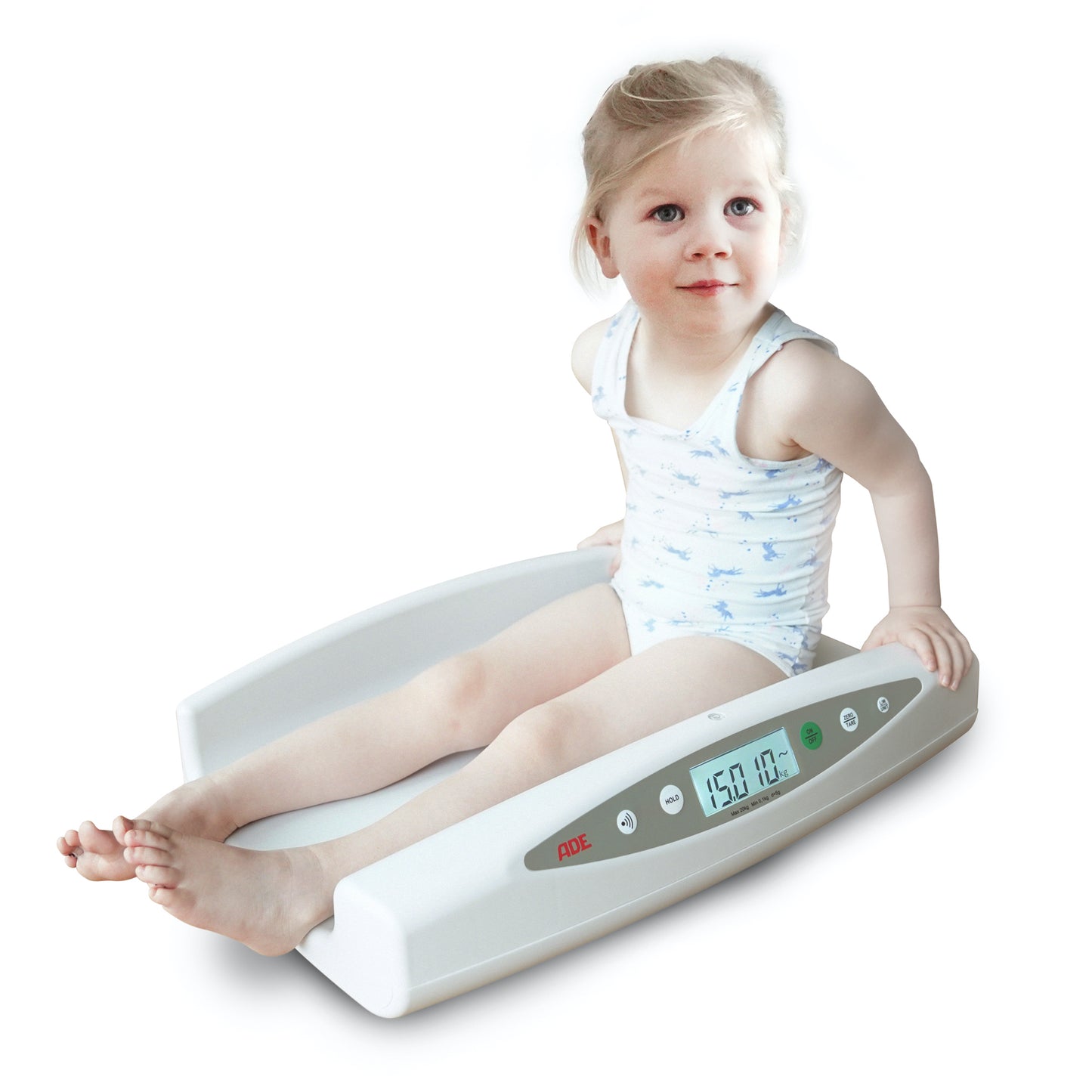 Professionelle Komfort-Babywaage | ADE M112600 | Höchstlast: 20 kg - mit Kleinkind