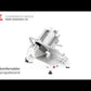 Schwerkraftschneider ADE DIAGONAL SN2 | Messer: 300 mm | Piezoschalter-Technologie